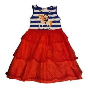 Heather Feather Dress Girls Size 3